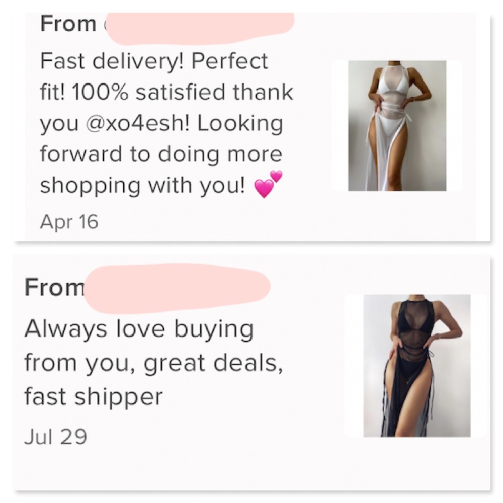 Black  Swim Mesh Coverup - Picture 12 of 15